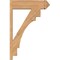 Ekena Millwork Merced Arts & Crafts Smooth Outlooker, Western Red Cedar, 7 1/2"W x 26"D x 38"H OUT08X26X38MRC03SWR - alternate 2